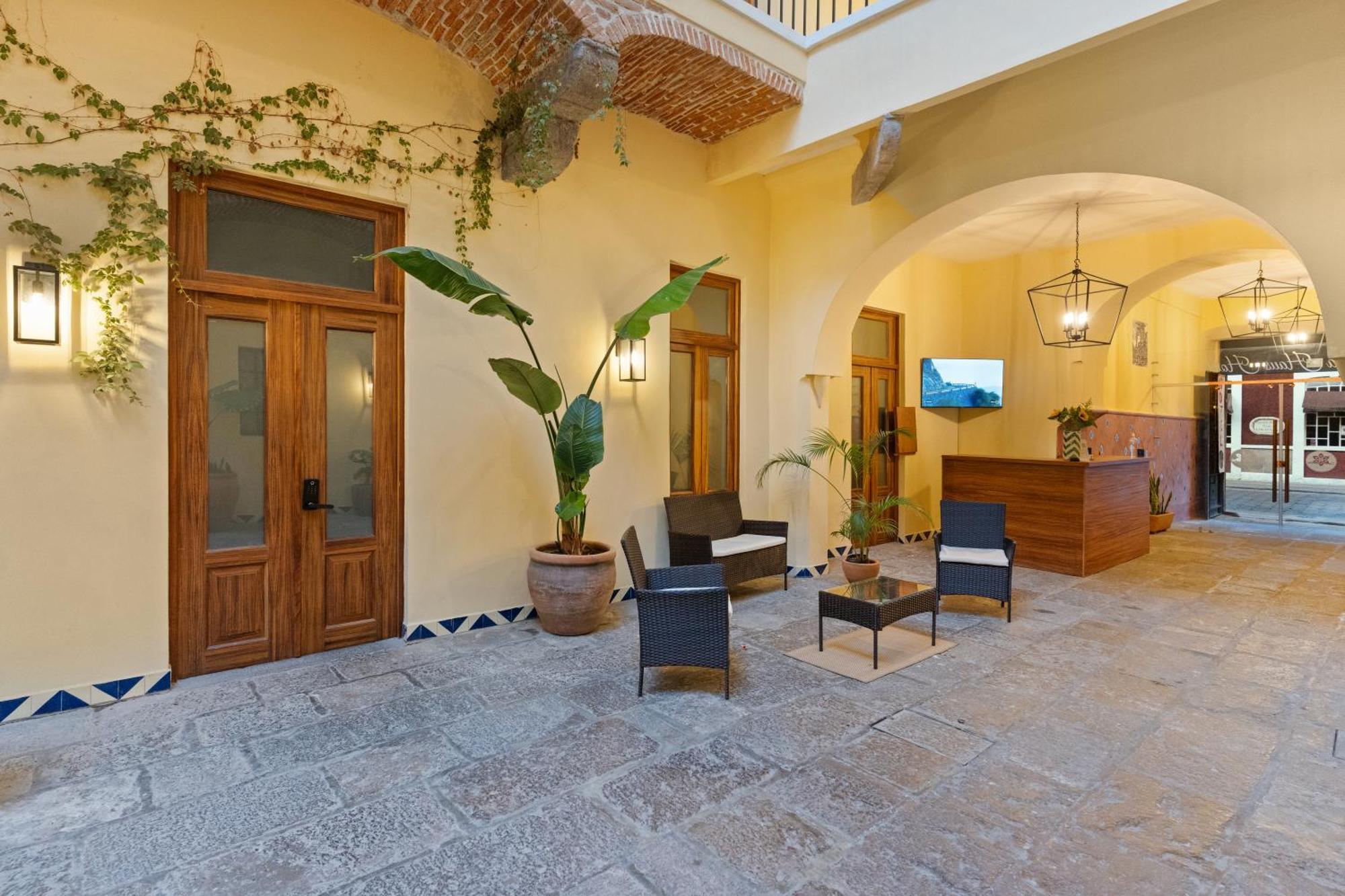 Casa Haus Hotel Puebla Centro Historico Zewnętrze zdjęcie